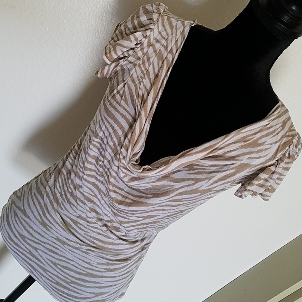 Michael Kors zebra shirt